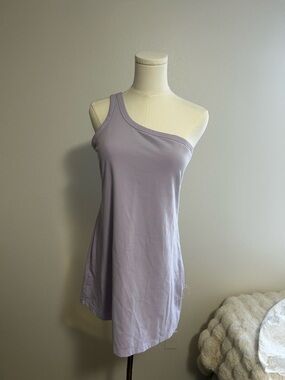 All in Motion Lavender One Shoulder Activewear Dress